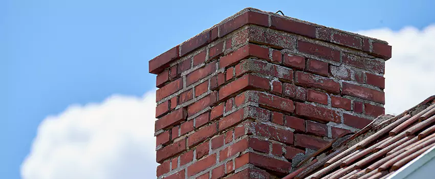 Brick Chimney Flue Installation in Potomac, MD