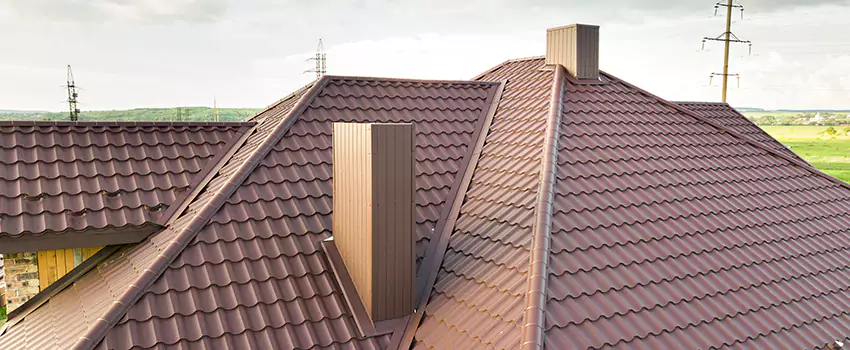 Residential Chimney Flashing Restoration in Potomac, MD