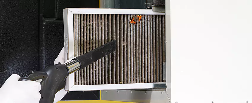 Clogged Air Duct Cleaning Process in Potomac, MD