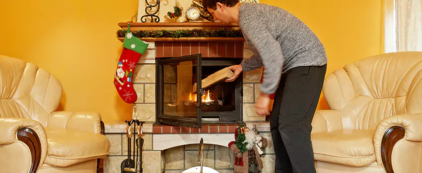 Gas to Wood-Burning Fireplace Conversion Services in Potomac, Maryland