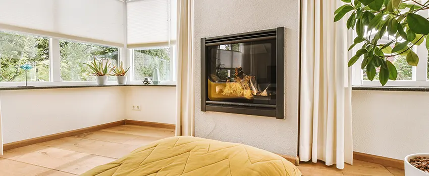 Residential Fireplace Ceramic Glass Installation in Potomac, MD