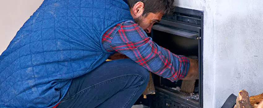 Gas Fireplace Inspection in Potomac, Maryland
