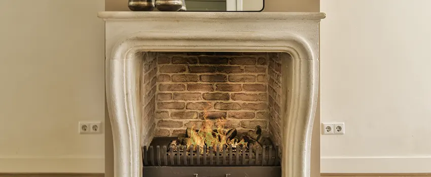 Vintage-style Fireplace Redesign in Potomac, Maryland