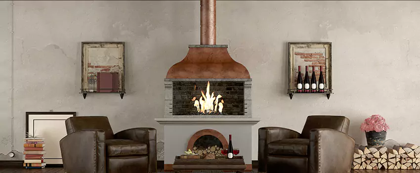 Thelin Hearth Products Providence Pellet Insert Fireplace Installation in Potomac, MD