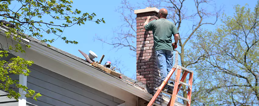 Vinyl and PVC Chimney Flashing Installation in Potomac, MD