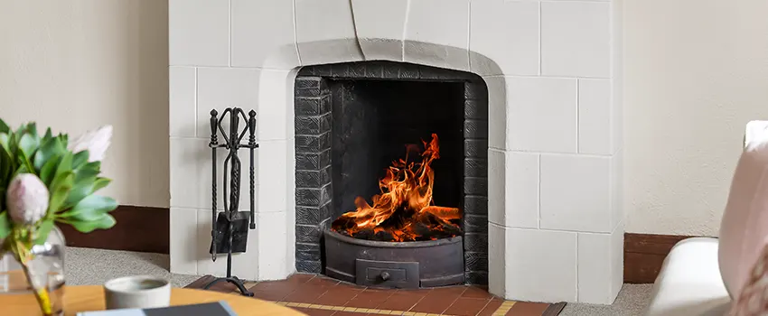 Classic Open Fireplace Design Services in Potomac, Maryland