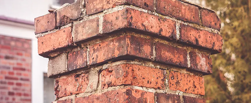 Cracked Chimney Bricks Repair Cost in Potomac, Maryland