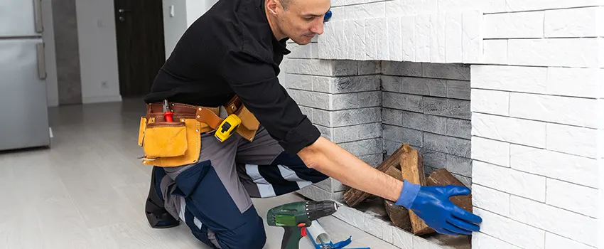 Fireplace Damaged Damper Frame Repair Services in Potomac, Maryland