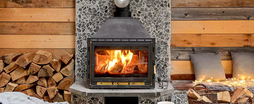 Outdoor Morso Fireplace Broken Screen Replacement in Potomac, MD